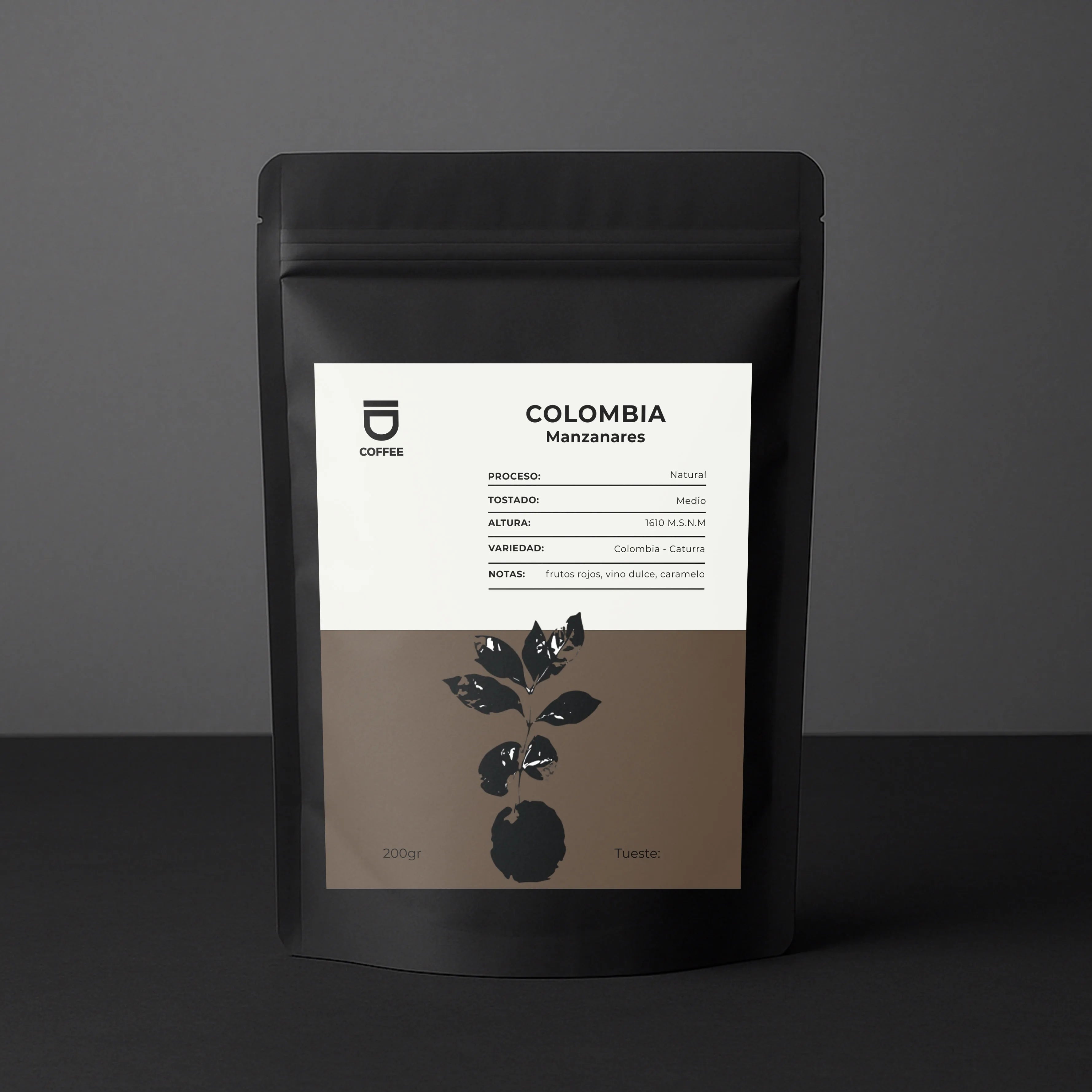 Empaque de Café Manzanares