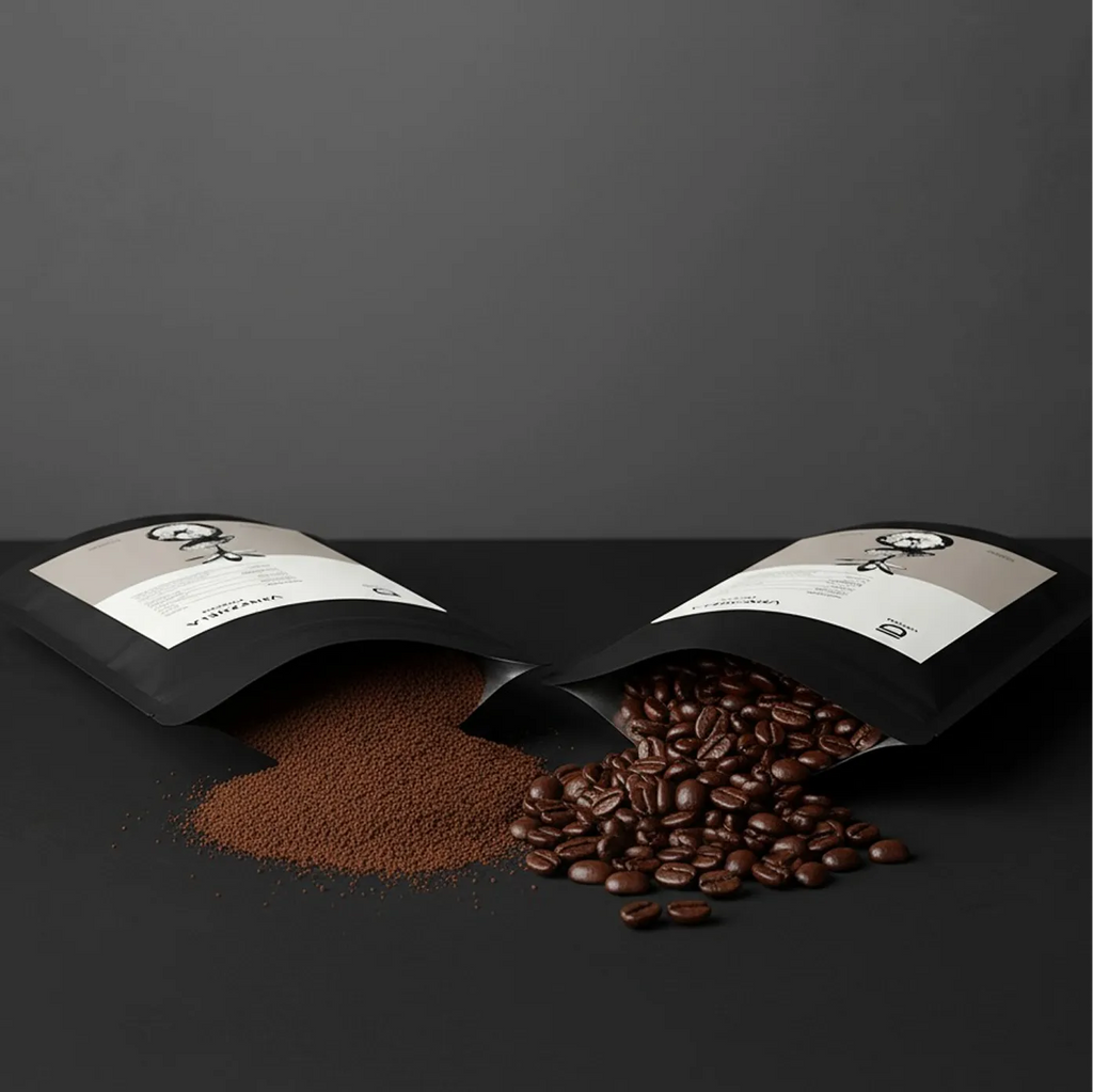 Café en grano y molido