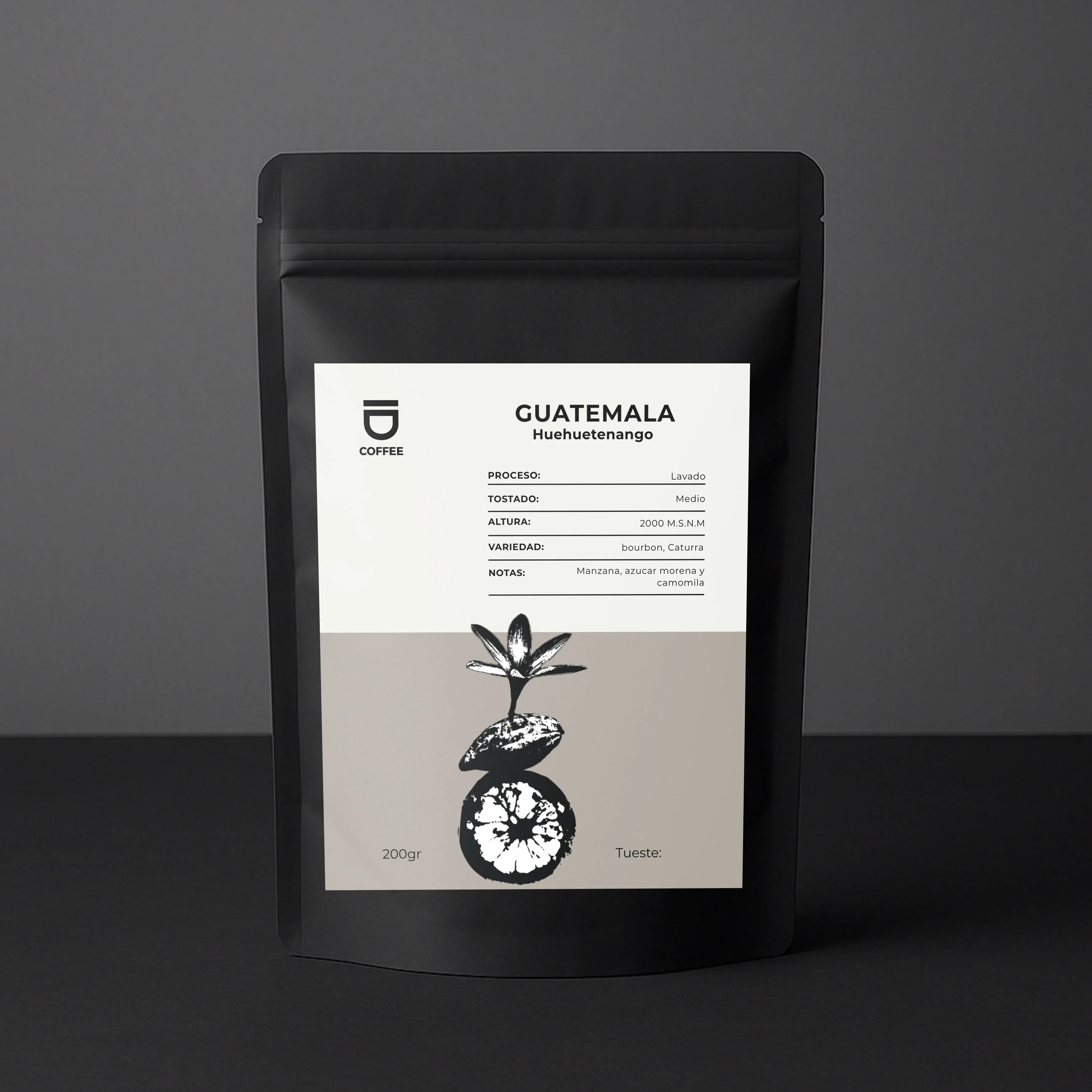 Empaque de Café Guatemala