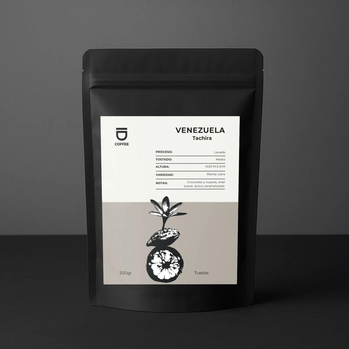 Café - Venezuela, Táchira - 200 gr / Granos
