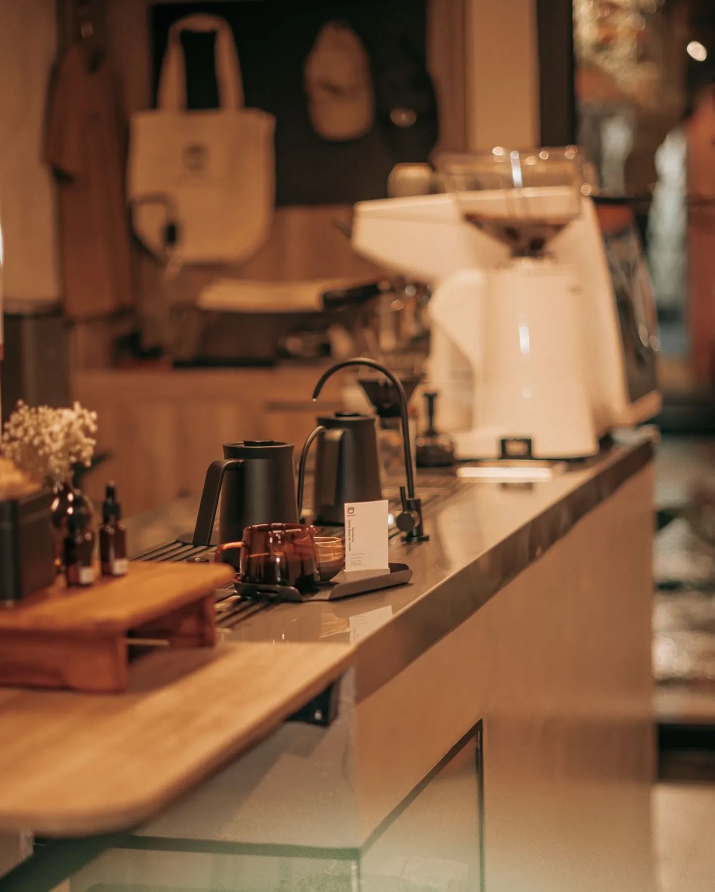 Barra ID Coffee en Barrio Italia Santiago